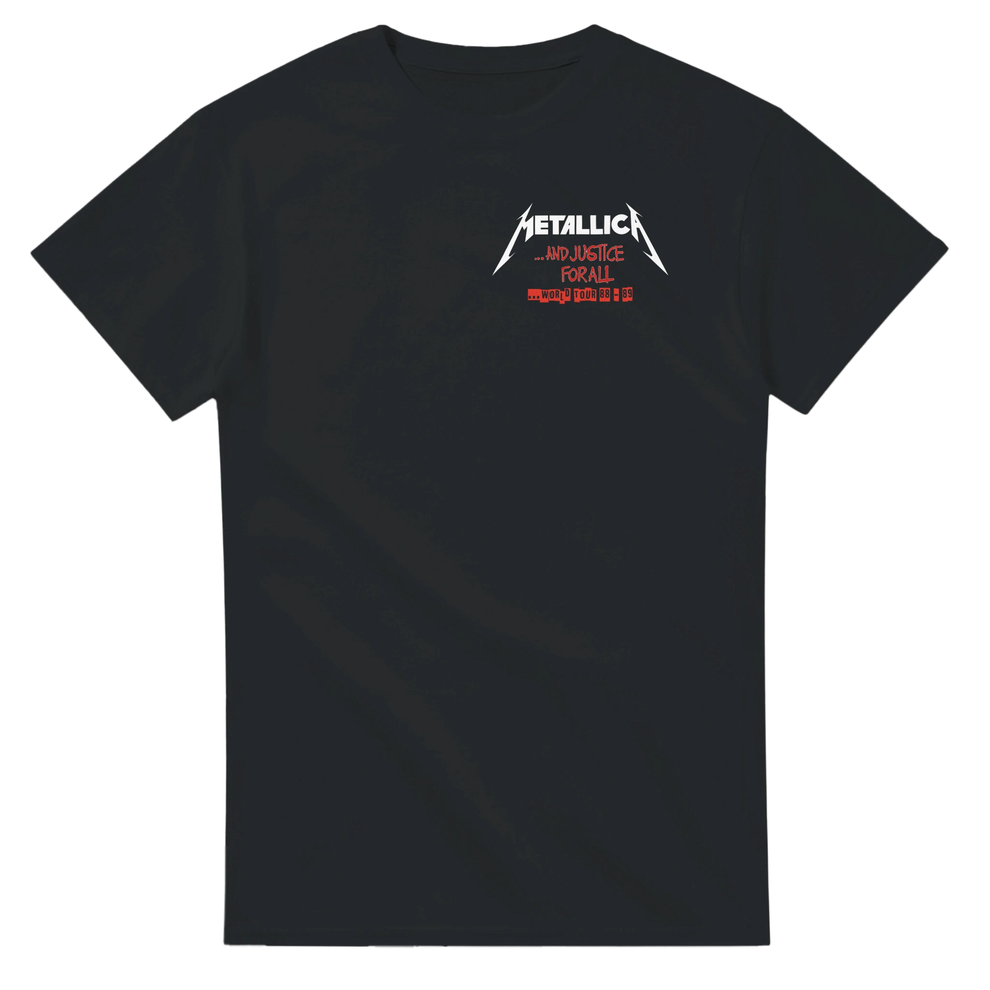 Metallica Camiseta And Justice For All Thrash Metal Los Ángeles Unisex Premium