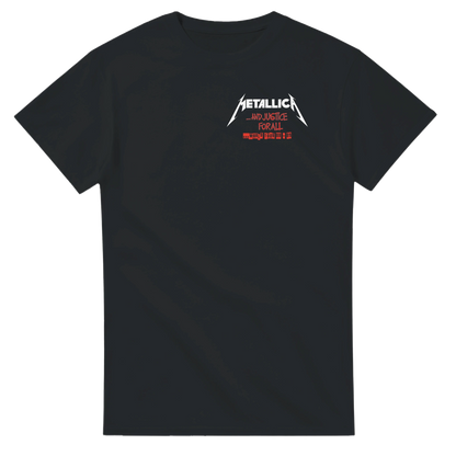Metallica Camiseta And Justice For All Thrash Metal Los Ángeles Unisex Premium