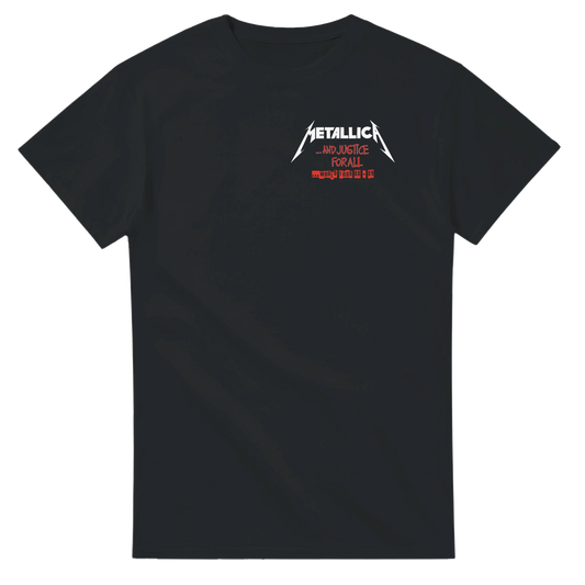 Metallica Camiseta And Justice For All Thrash Metal Los Ángeles Unisex Premium