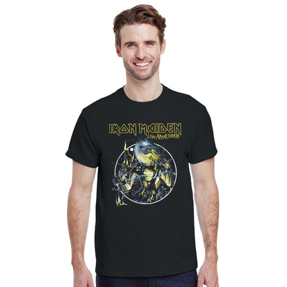 Iron Maiden Camiseta Heavy Metal Live After Death Unisex Premium