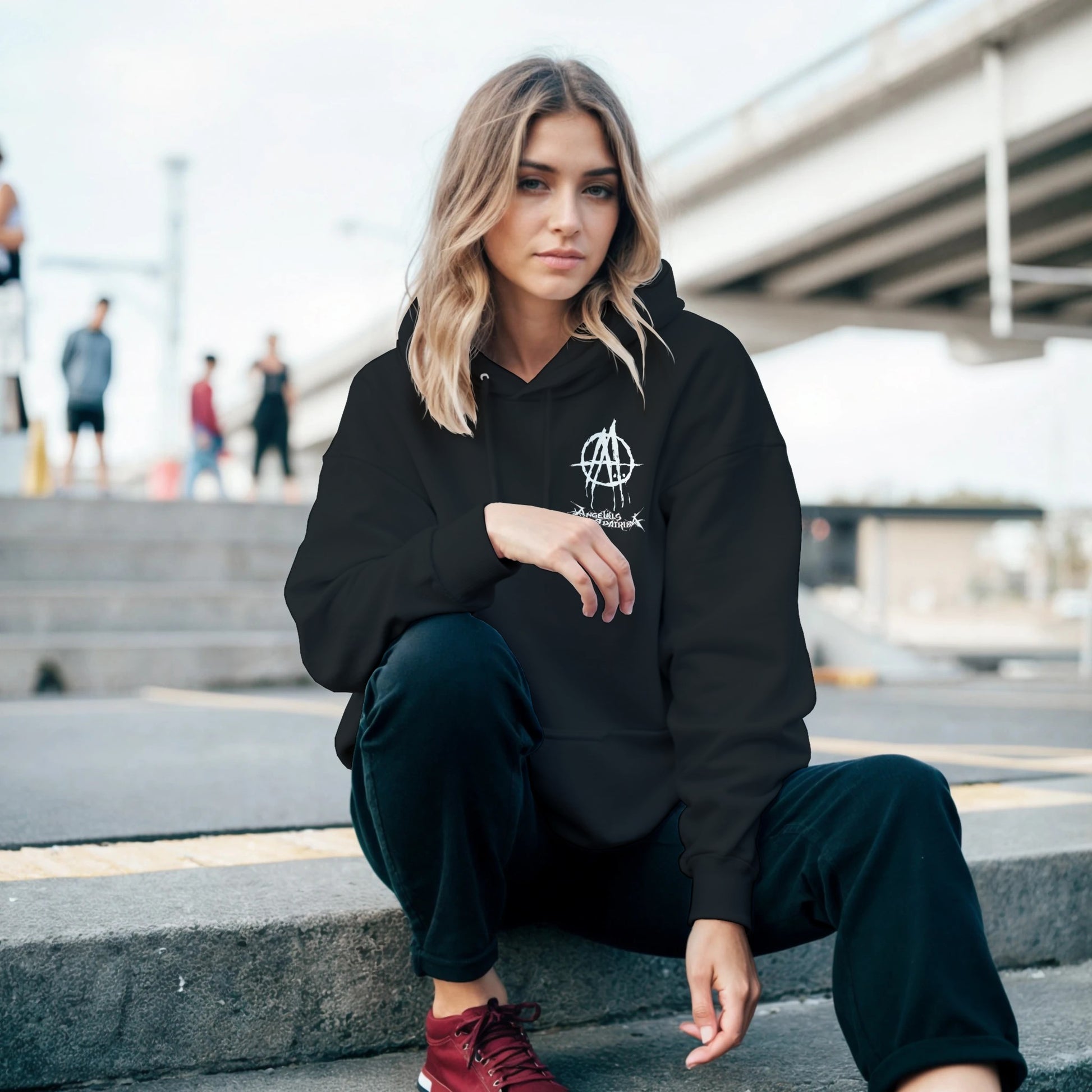 Angelus Apatrida Sudadera Thrash Metal Albacete Unisex Premium