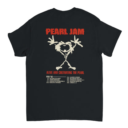 Pearl Jam Camiseta Grunge Seattle Eddie Vedder Unisex Premium