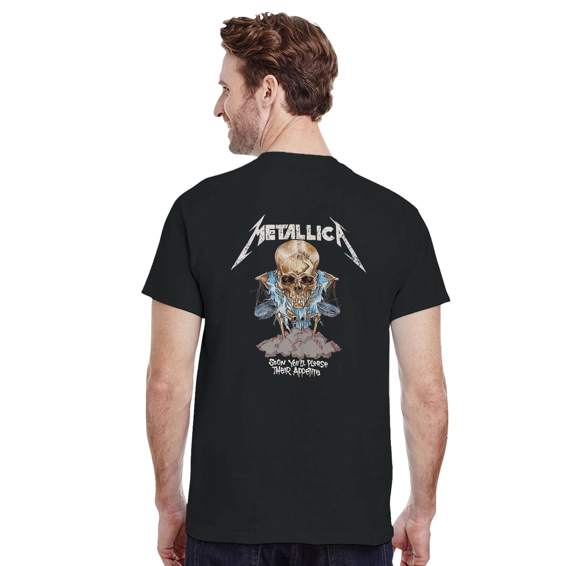 Metallica Camiseta Thrash Metal Los Ángeles Unisex Premium