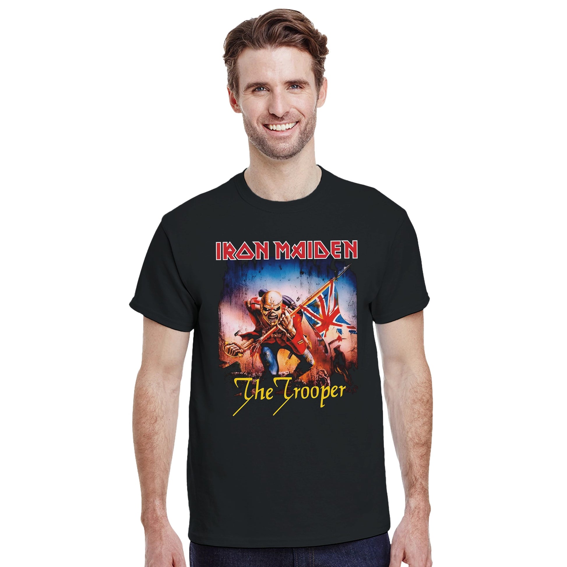 Iron Maiden Camiseta Heavy Metal Eddie Trooper Cartagena 2026 Unisex Premium