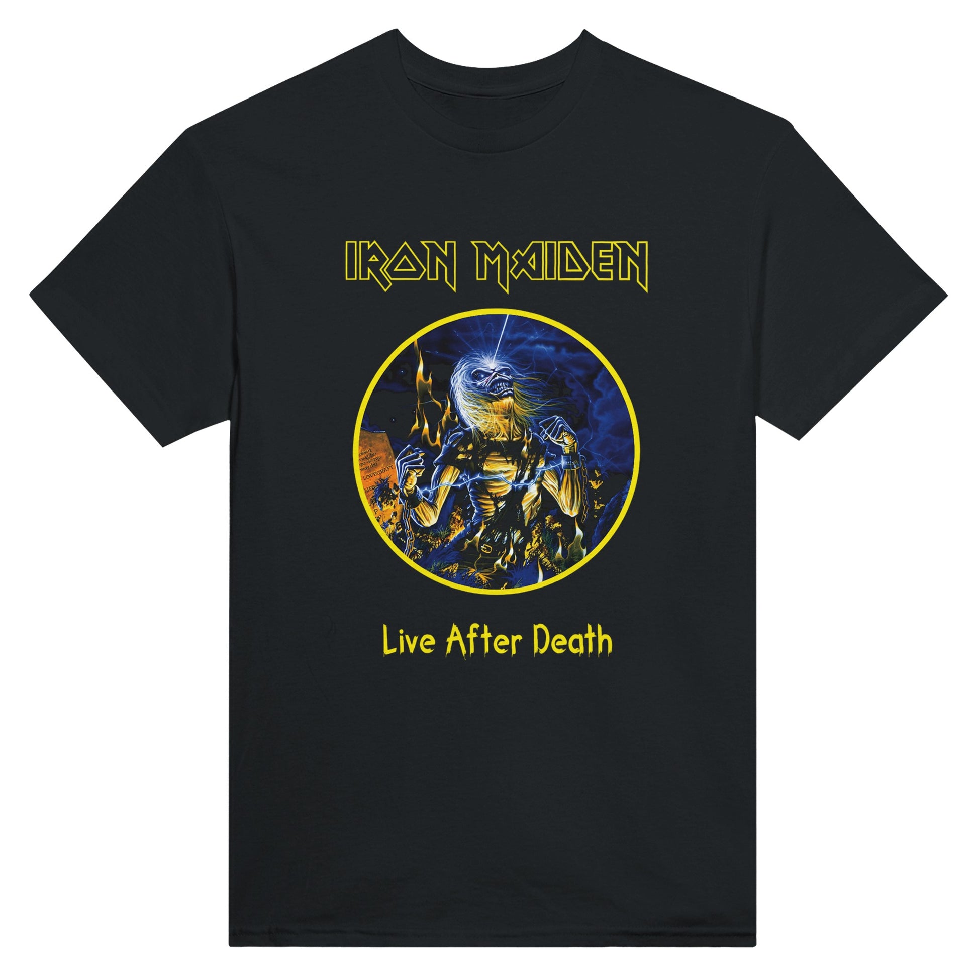 Iron Maiden Camiseta Heavy Metal Londres Unisex Premium