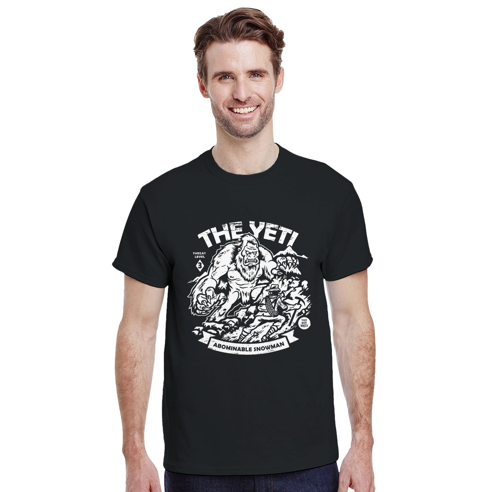 Yeti Camiseta Criatura Legendaria Unisex Premium