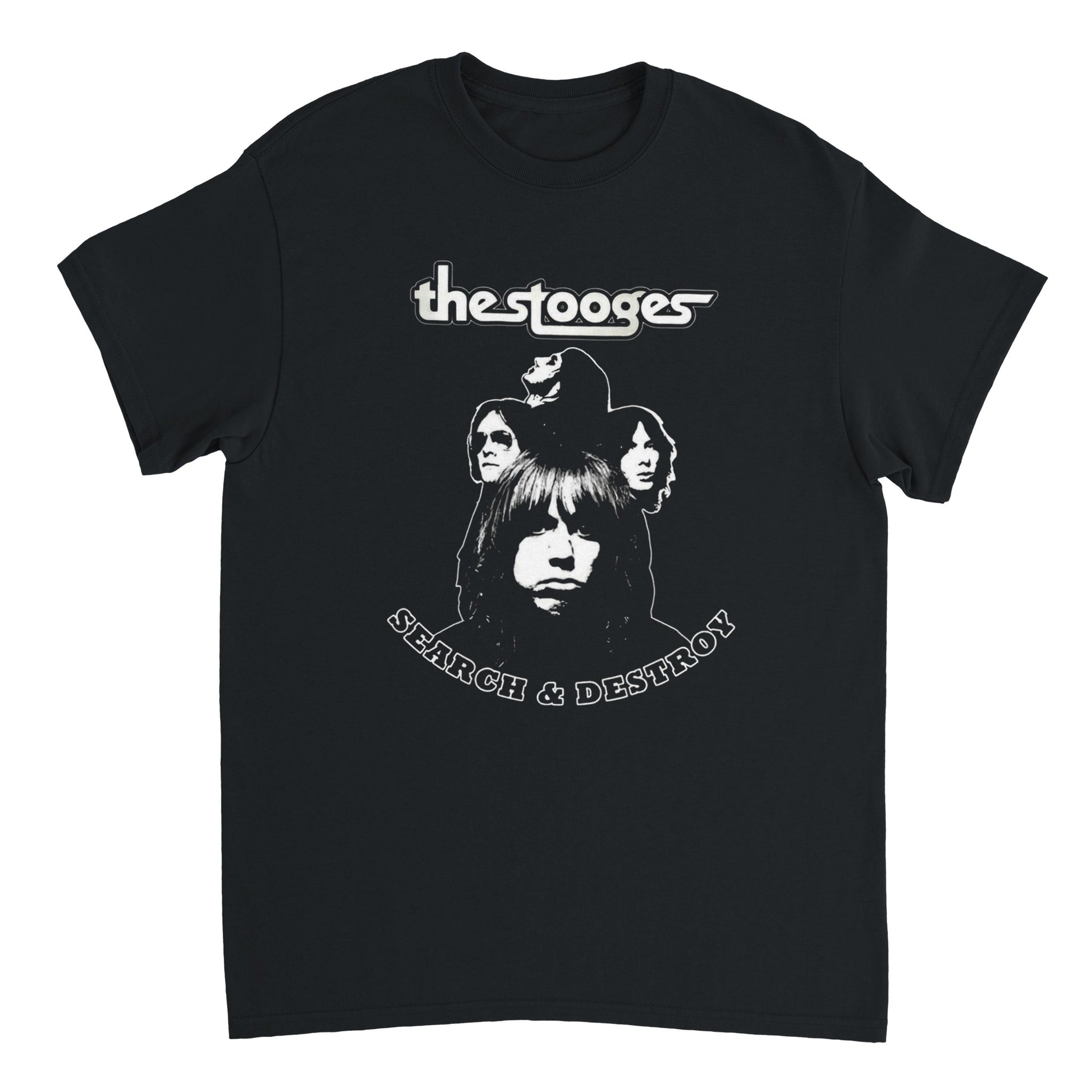 The Stooges Camiseta Proto Punk Detroit Unisex Premium