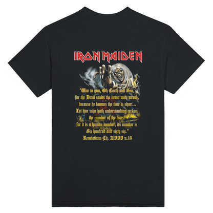 Iron Maiden Camiseta Heavy Metal Eddie The Head Unisex Clásica