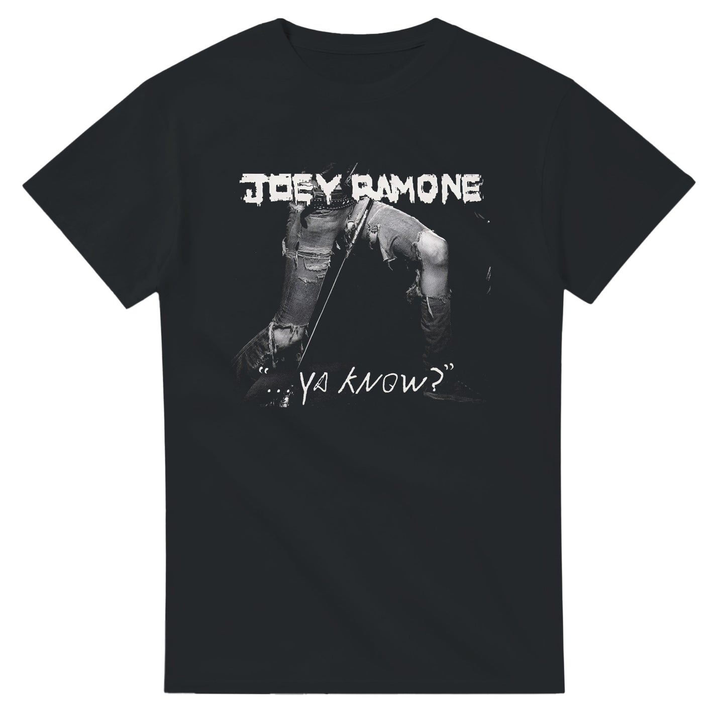 Ramones Camiseta Punk Rock Joey Ramone Unisex Clásica