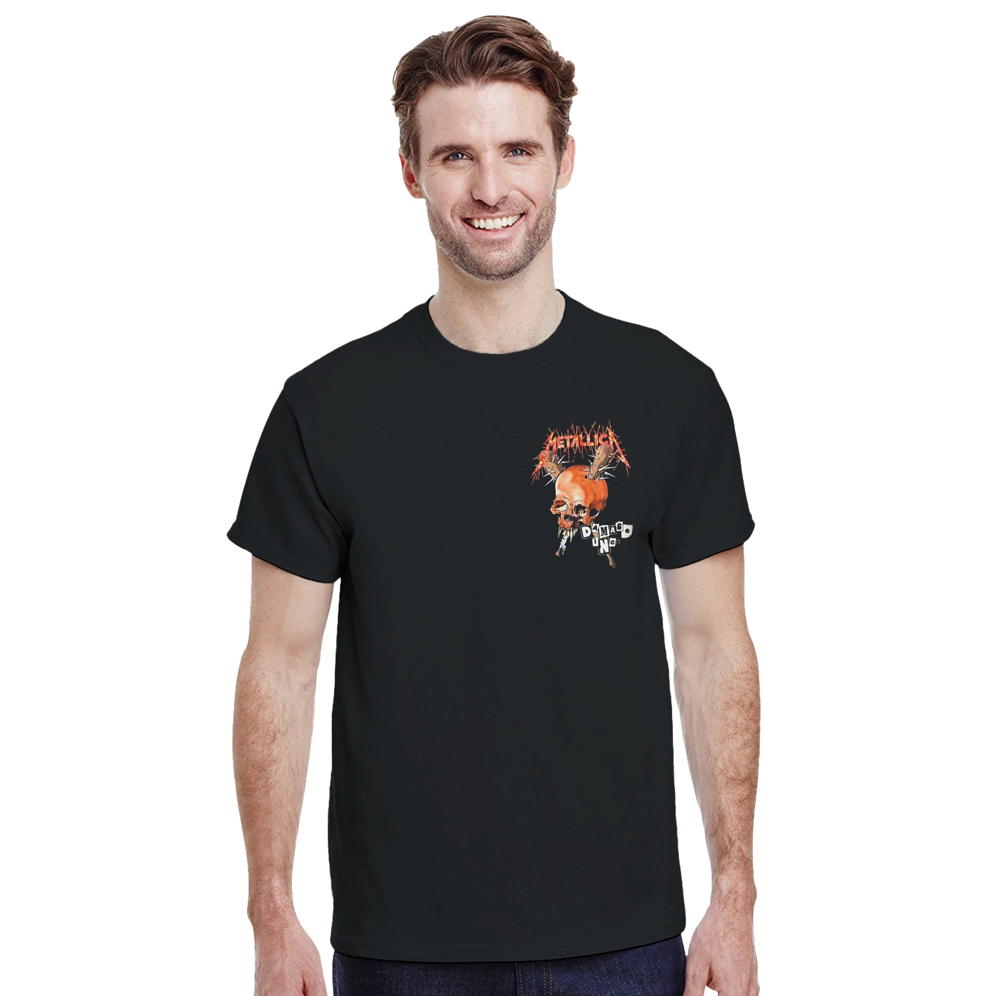 Metallica Camiseta Big Four Thrash Metal Los Ángeles Unisex Premium