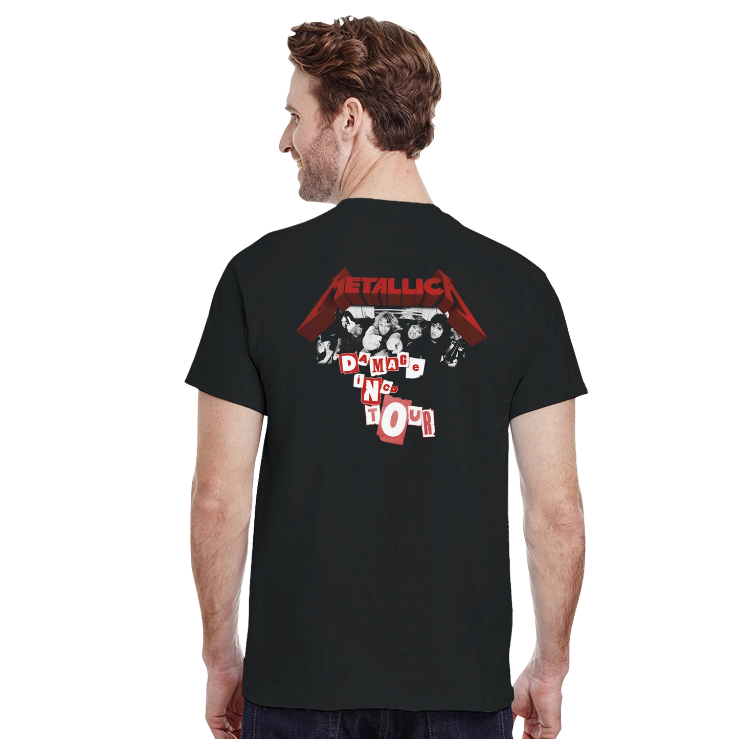 Metallica Camiseta Thrash Metal Big Four Los Ángeles Unisex Premium