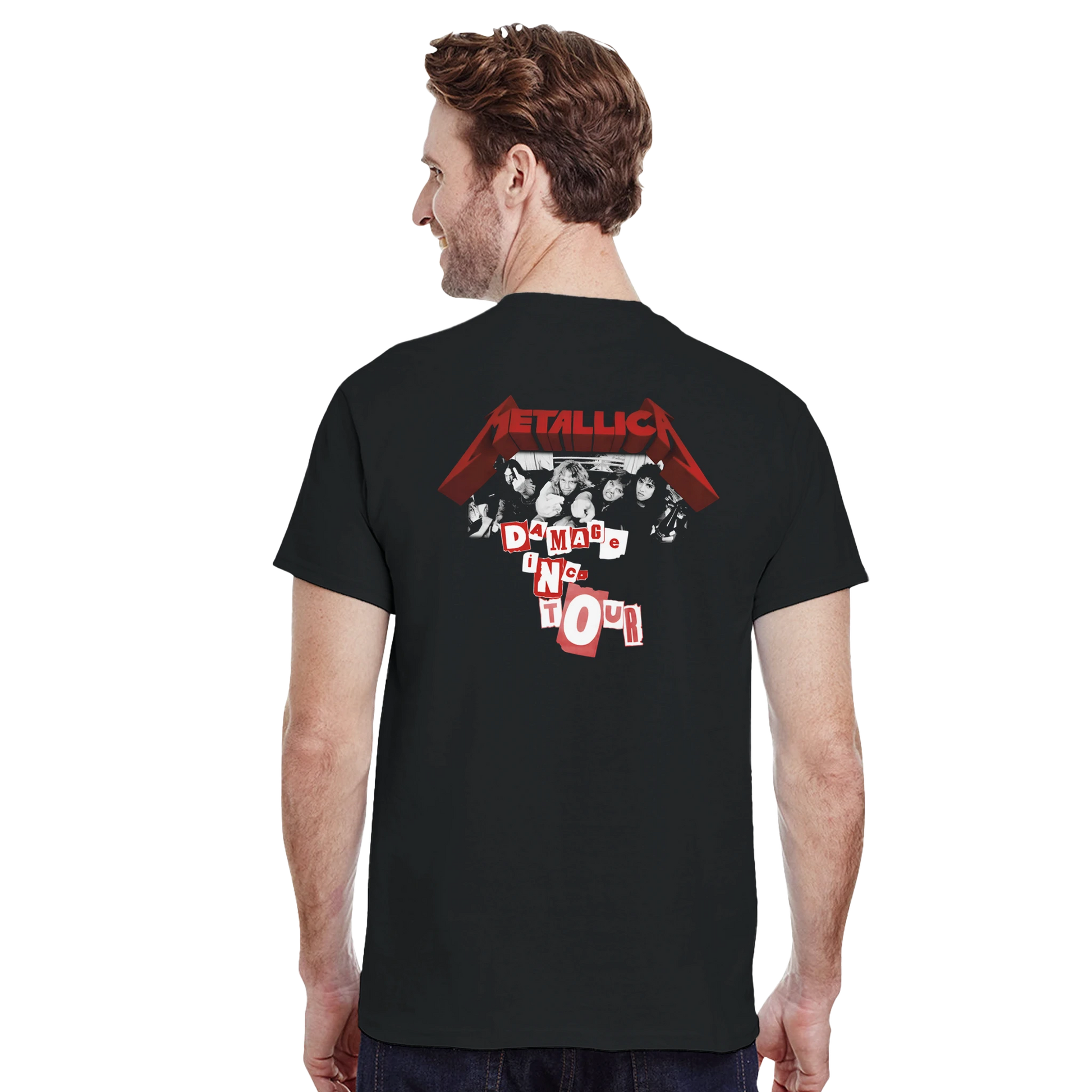 Metallica Camiseta Thrash Metal Big Four Los Ángeles Unisex Premium