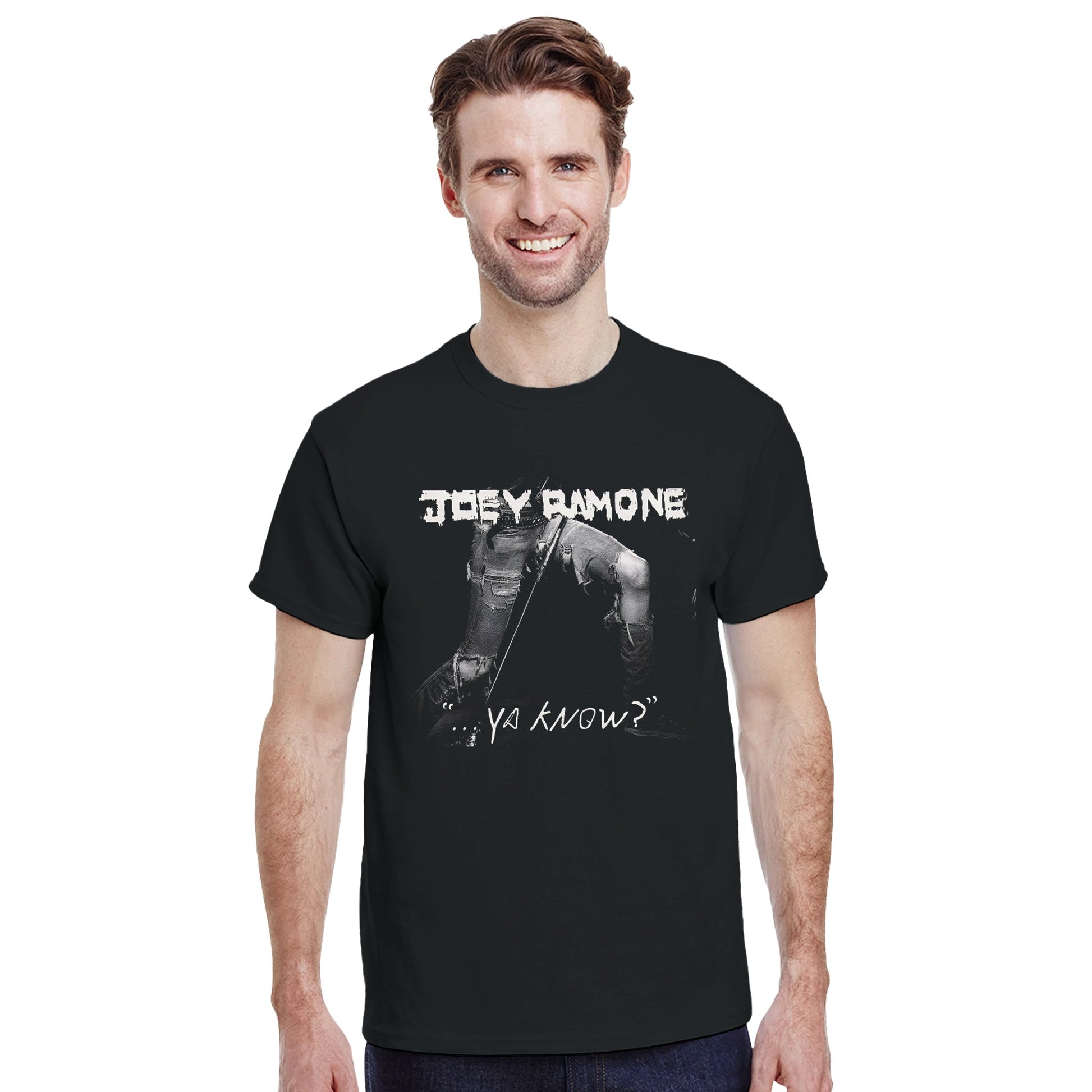 Ramones Camiseta Punk Rock Joey Ramone Unisex Clásica