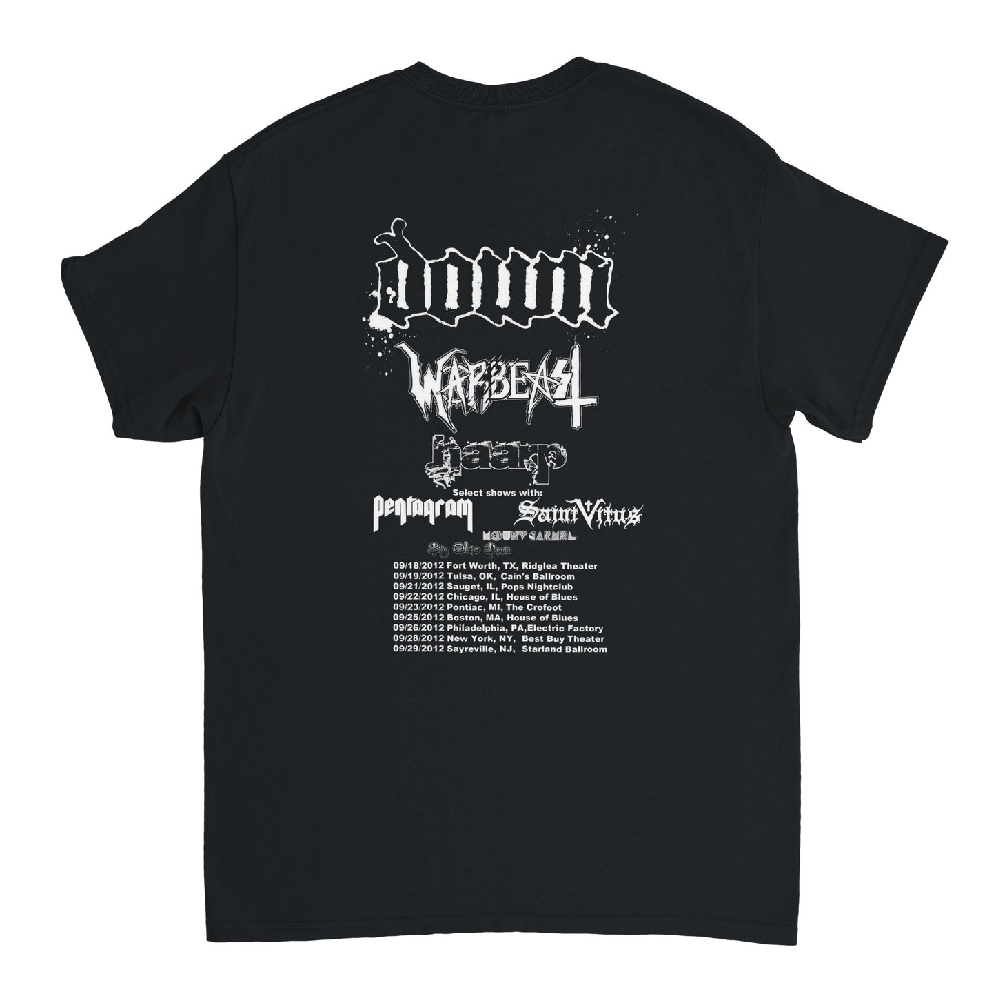 Down Camiseta Sludge Metal Southern Unisex Premium