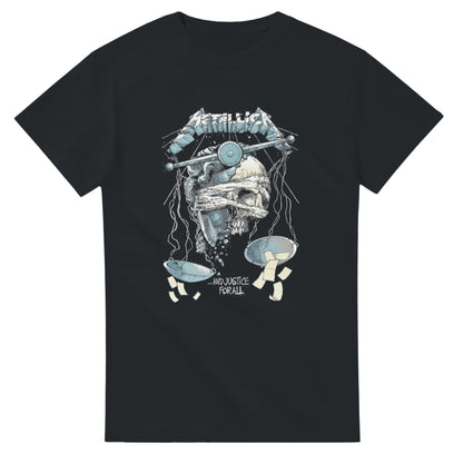 Metallica Camiseta Thrash Metal And Justice for All Unisex Premium