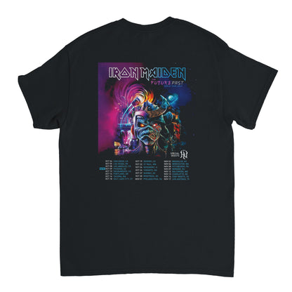 Iron Maiden Camiseta Heavy Metal Future Past Tour Unisex Premium
