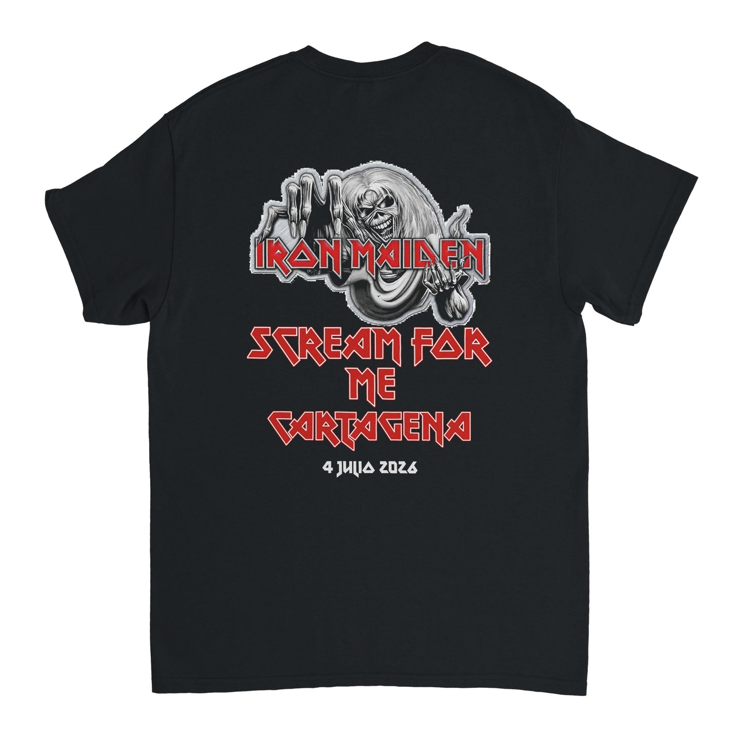 Iron Maiden Camiseta Heavy Metal Rock Imperium Cartagena 2026 Unisex Premium
