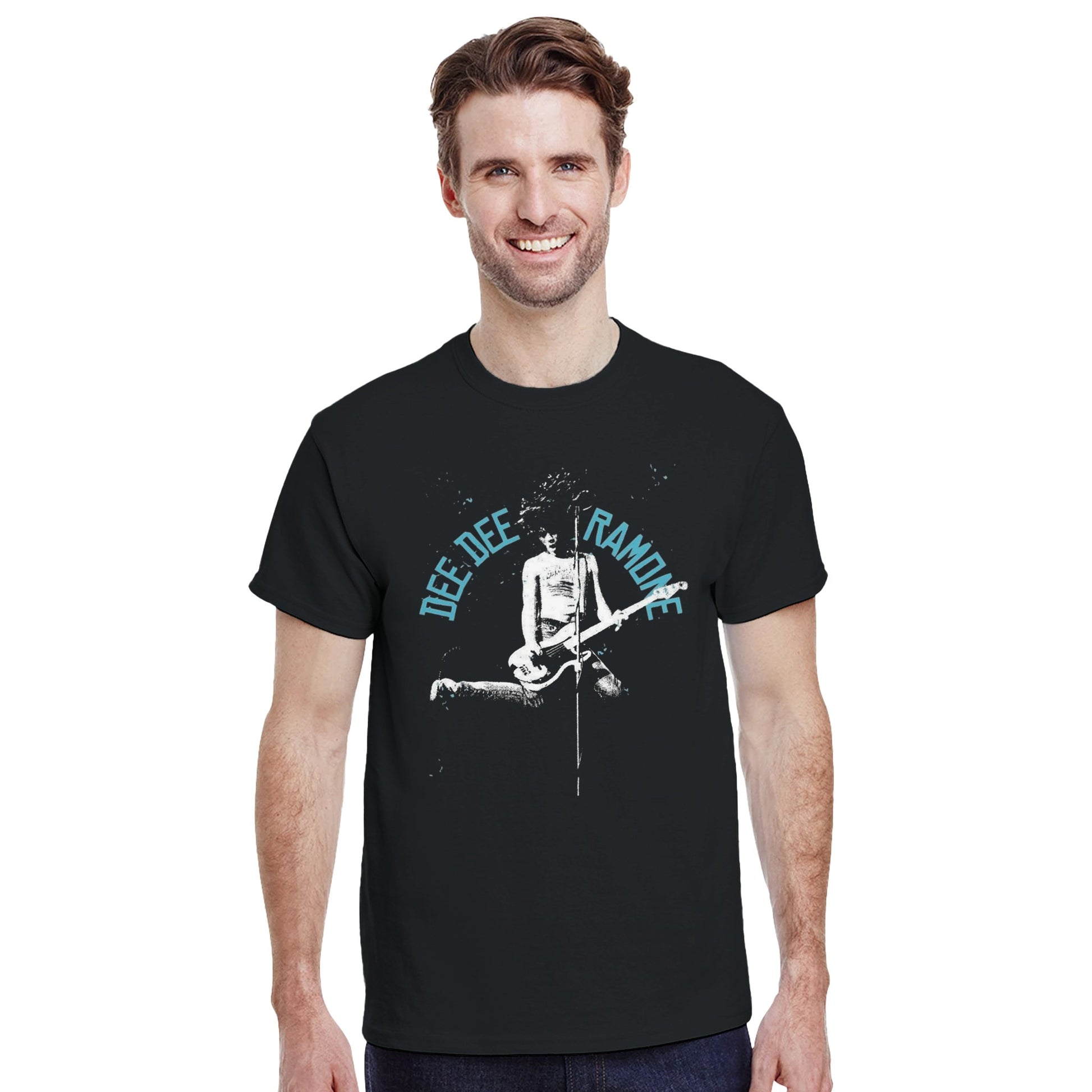 Ramones Camiseta Punk Rock Dee Dee Ramone Unisex Premium