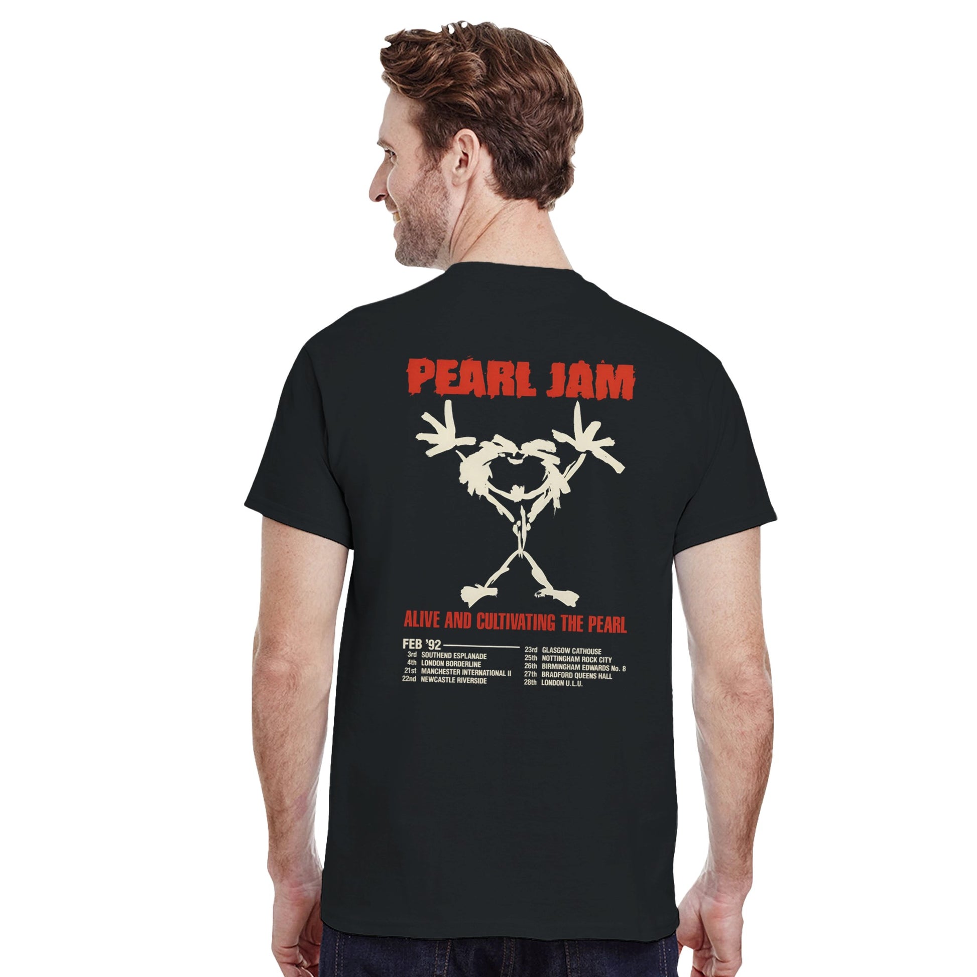 Pearl Jam Camiseta Grunge Seattle Eddie Vedder Unisex Premium