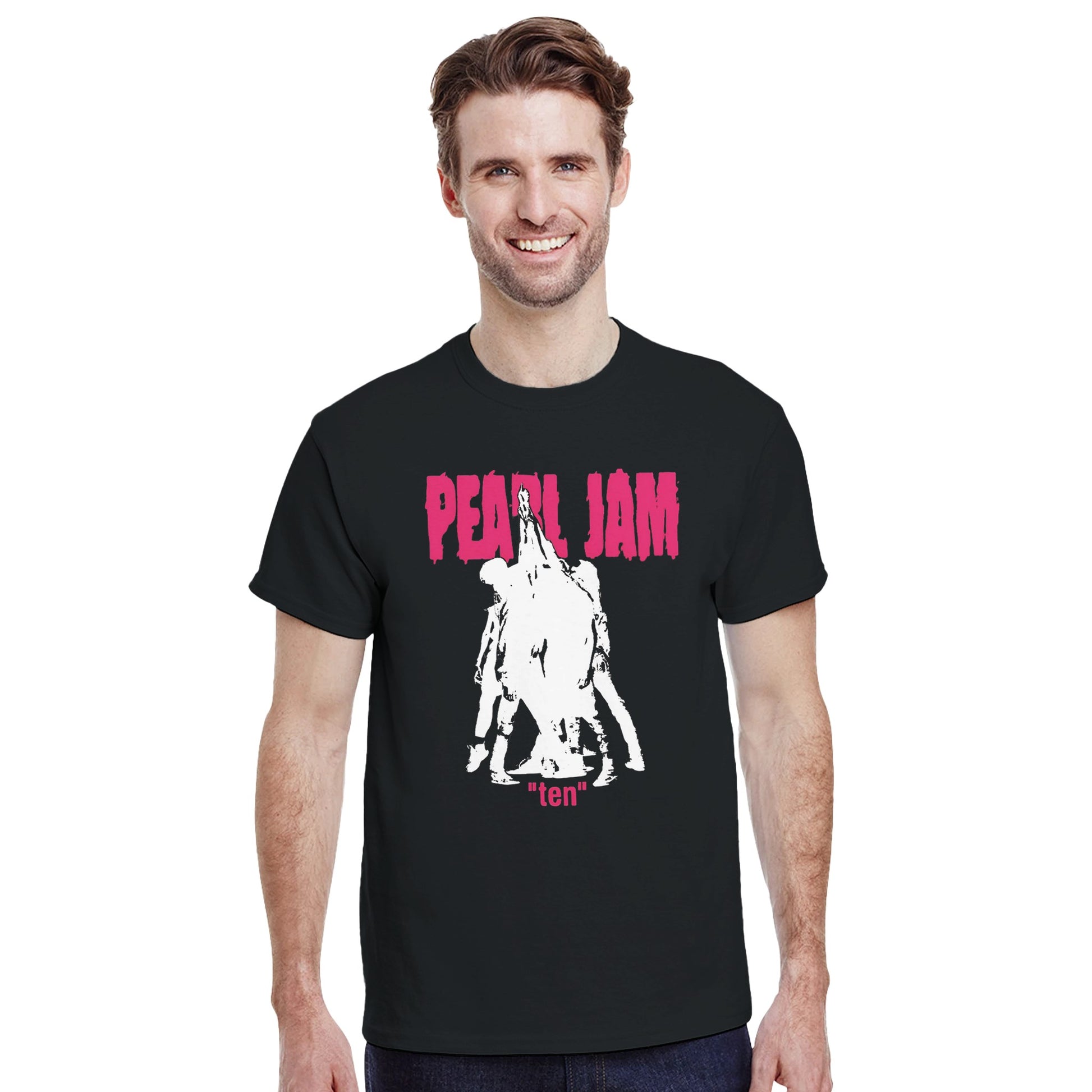 Pearl Jam Camiseta Grunge Ten Seattle Unisex Premium