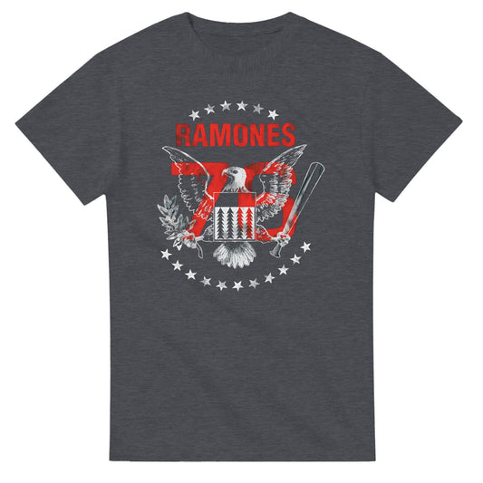 Ramones Camiseta Punk Rock Blitzkrieg Bop Unisex Premium