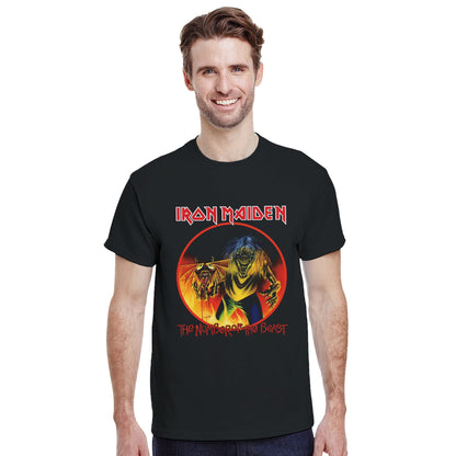 Iron Maiden Camiseta Heavy Metal Number of the Beast Cartagena Rock Imperium Unisex Premium