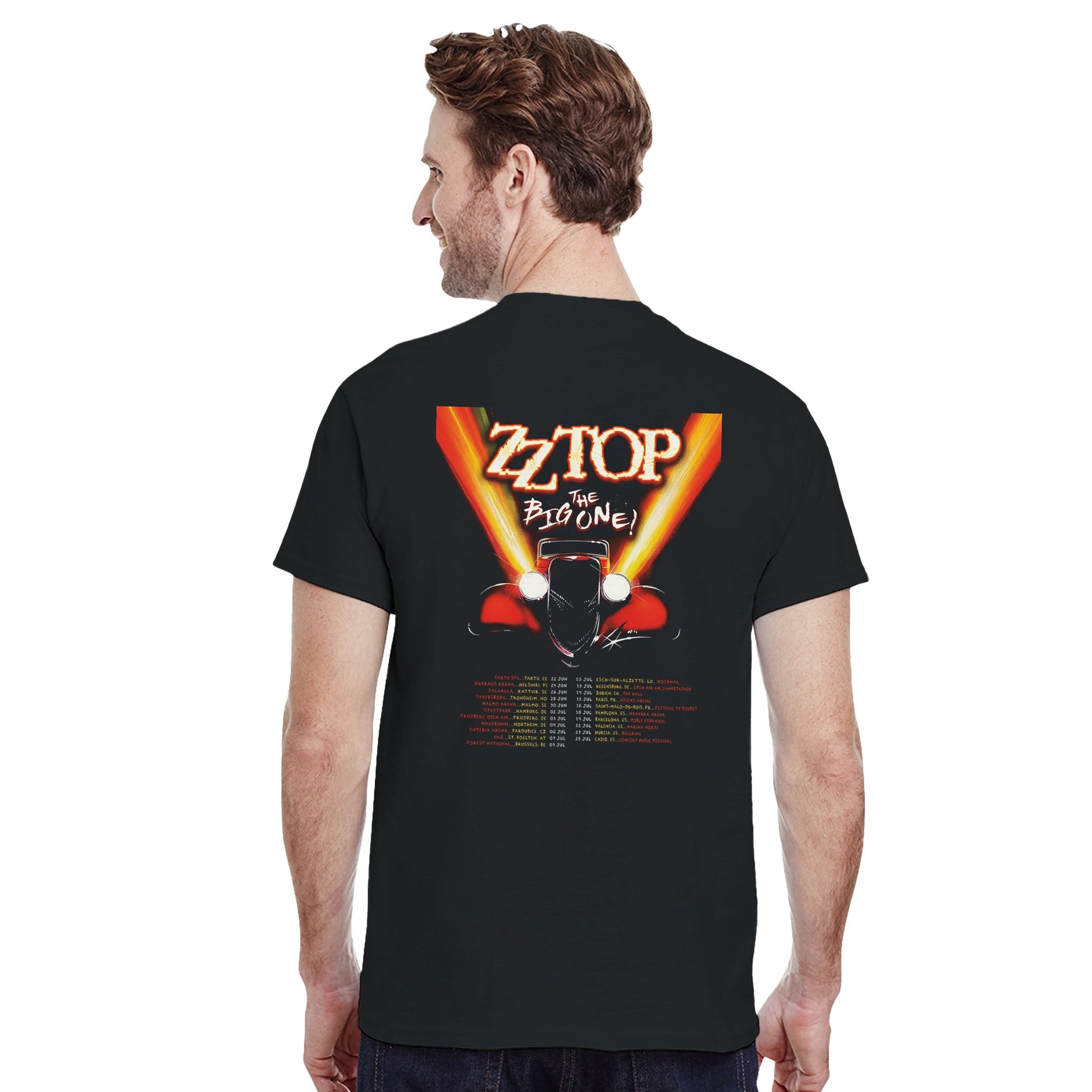 ZZ Top Camiseta Blues Rock Gira 2026 Unisex Premium