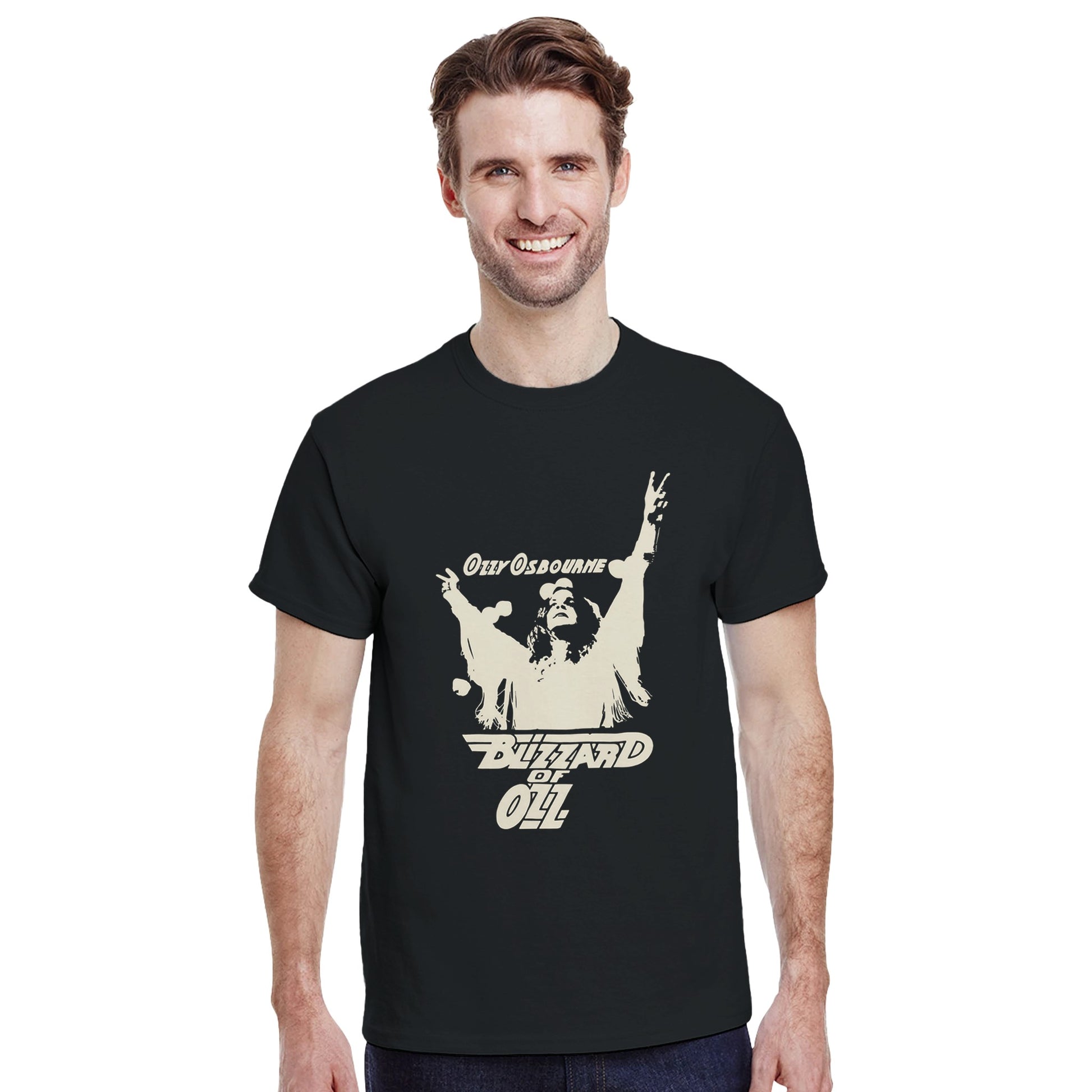 Ozzy Osbourne Camiseta Heavy Metal Blizzard of Ozz Unisex Clásica