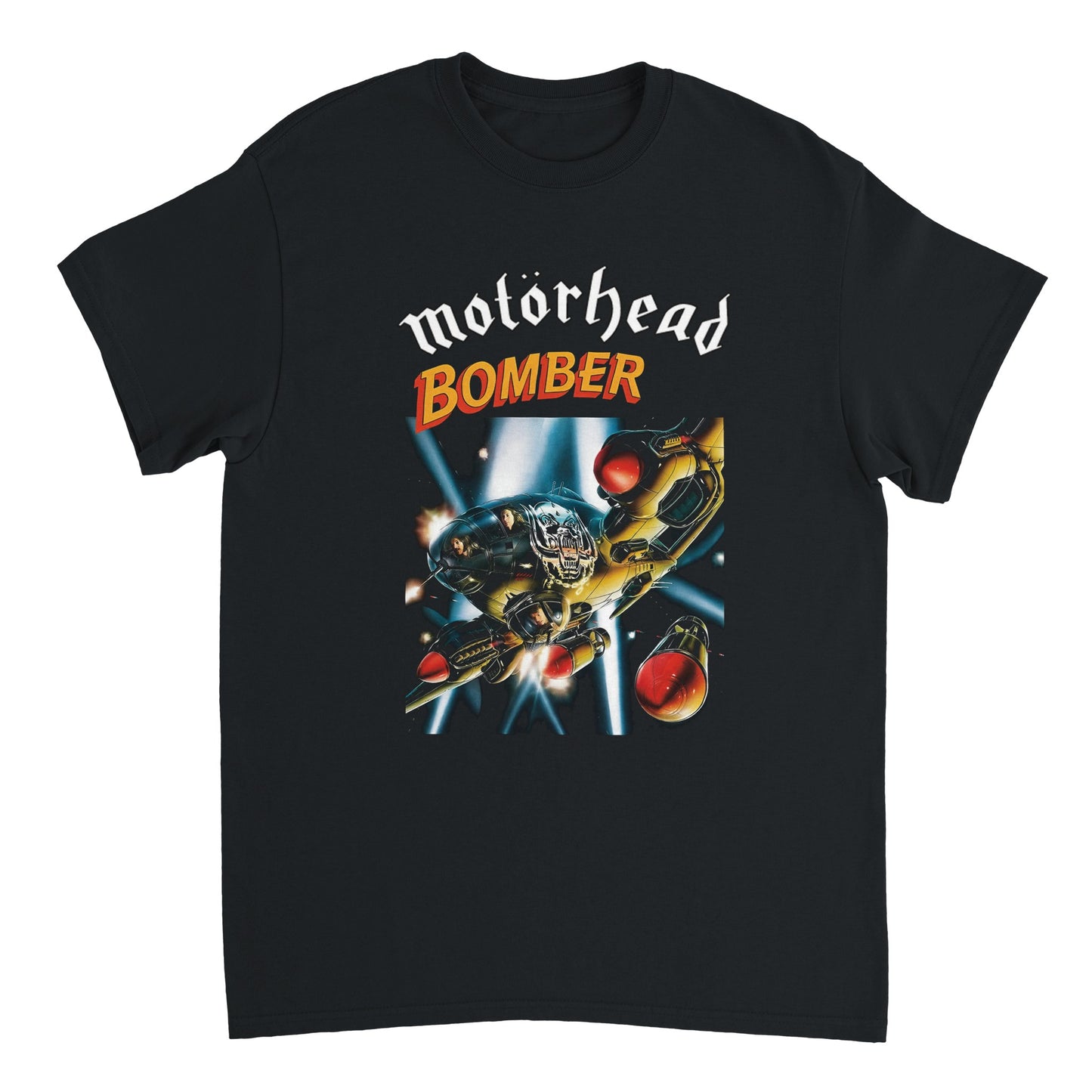 Motorhead Camiseta Heavy Metal Bomber Unisex Clásica