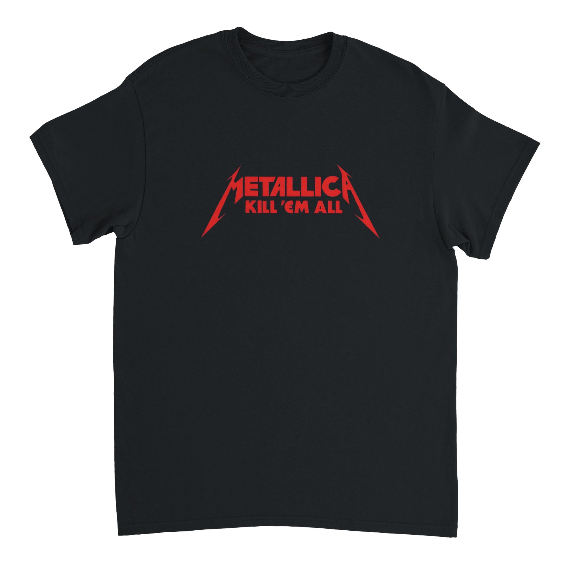 Metallica Camiseta Thrash Metal Kill 'Em All Unisex Clásica