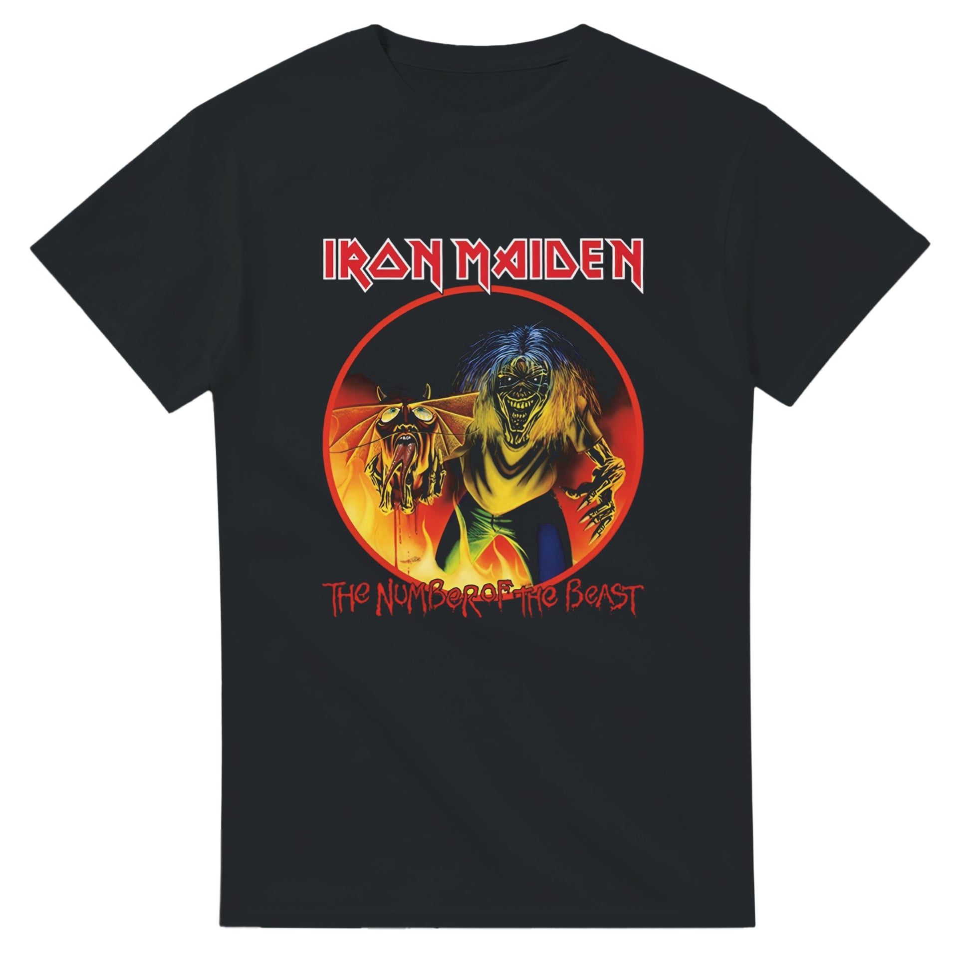 Iron Maiden Camiseta Heavy Metal Number of the Beast Cartagena Rock Imperium Unisex Premium