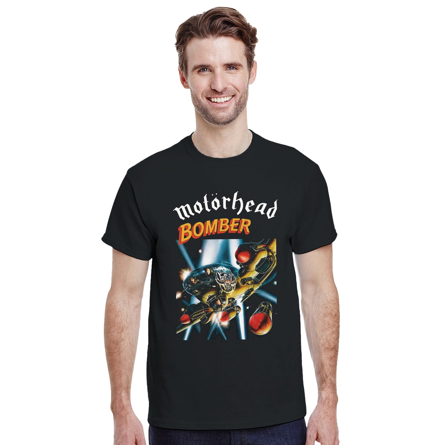 Motorhead Camiseta Heavy Metal Bomber Unisex Clásica