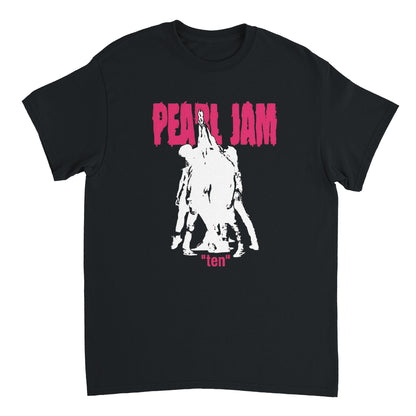 Pearl Jam Camiseta Grunge Ten Seattle Unisex Premium