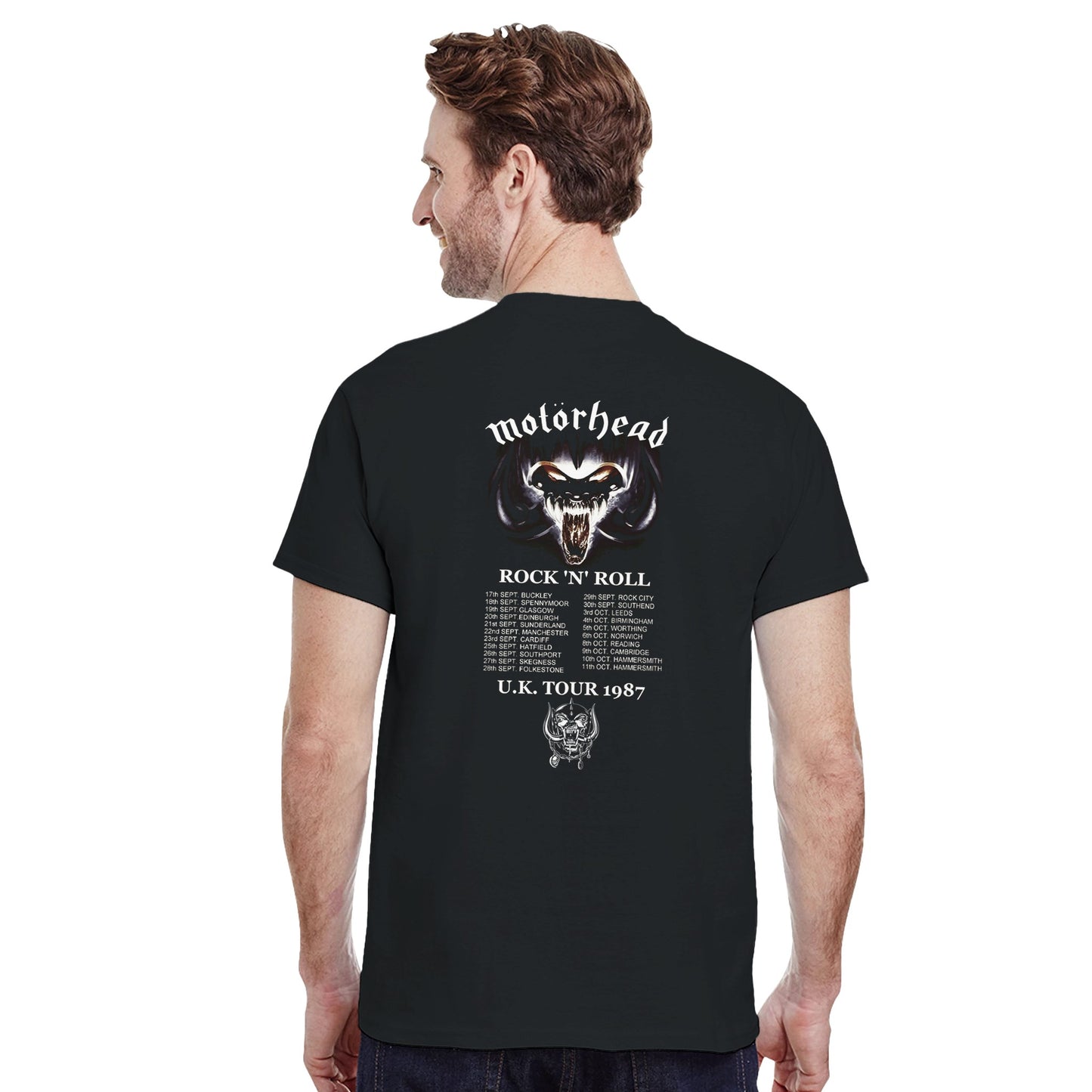 Motörhead Camiseta Heavy Metal Rock 'n' Roll Unisex Clásica