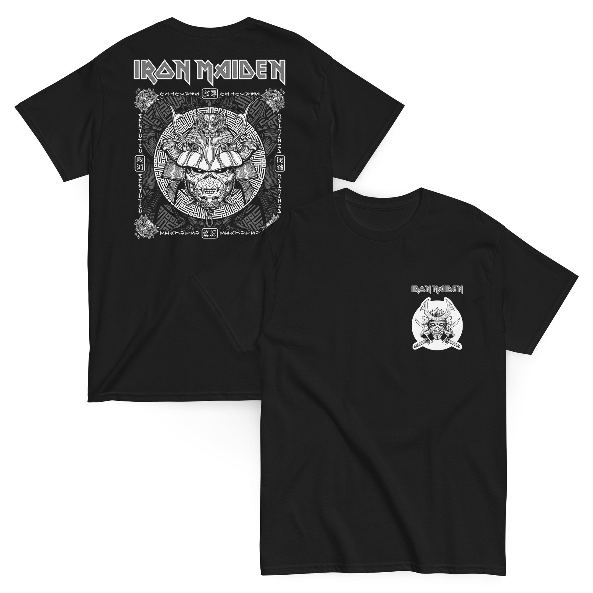 Iron Maiden Camiseta Heavy Metal Senjutsu Unisex Premium