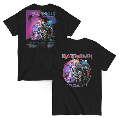 Iron Maiden Camiseta Heavy Metal Future Past Tour Unisex Premium
