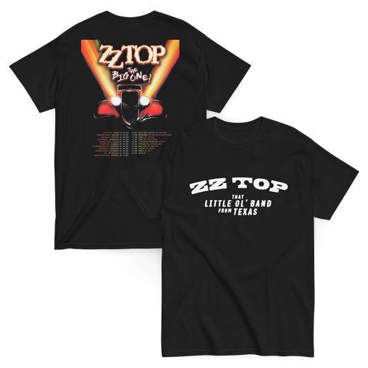 ZZ Top Camiseta Blues Rock Gira 2026 Unisex Premium