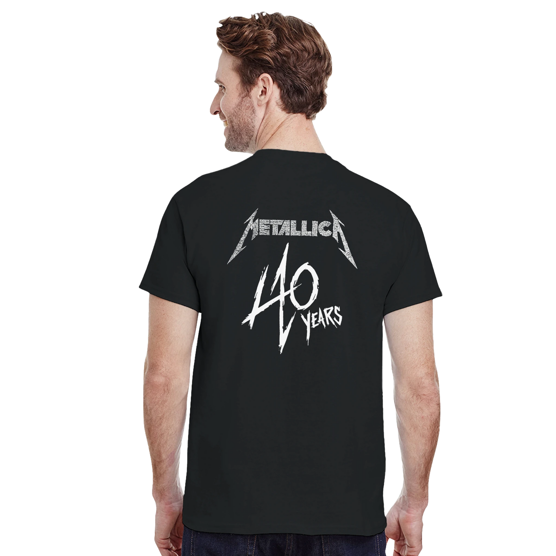 Metallica Camiseta Heavy Metal Los Ángeles Unisex Clásica