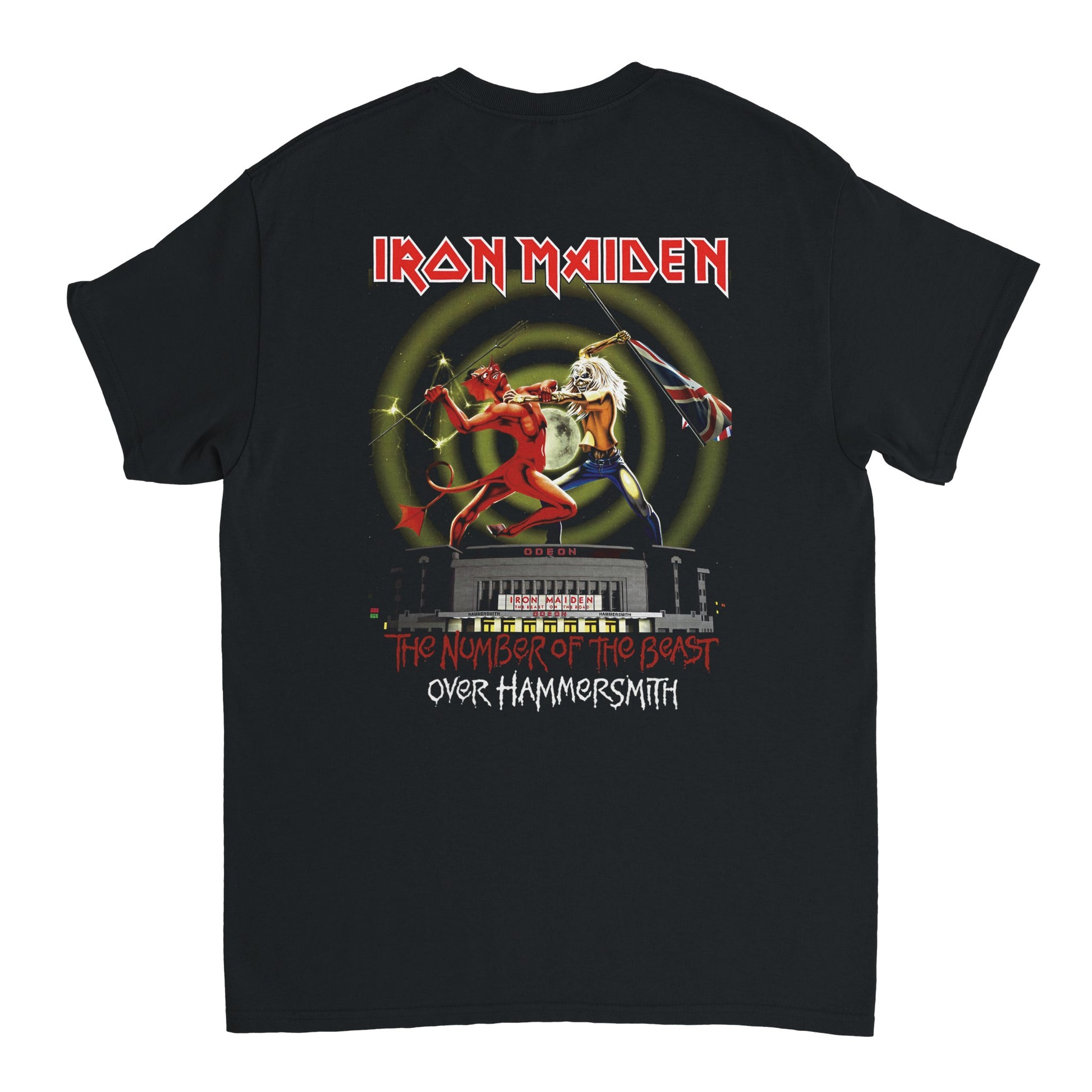 Iron Maiden Camiseta Heavy Metal Beast on the Road Unisex Premium