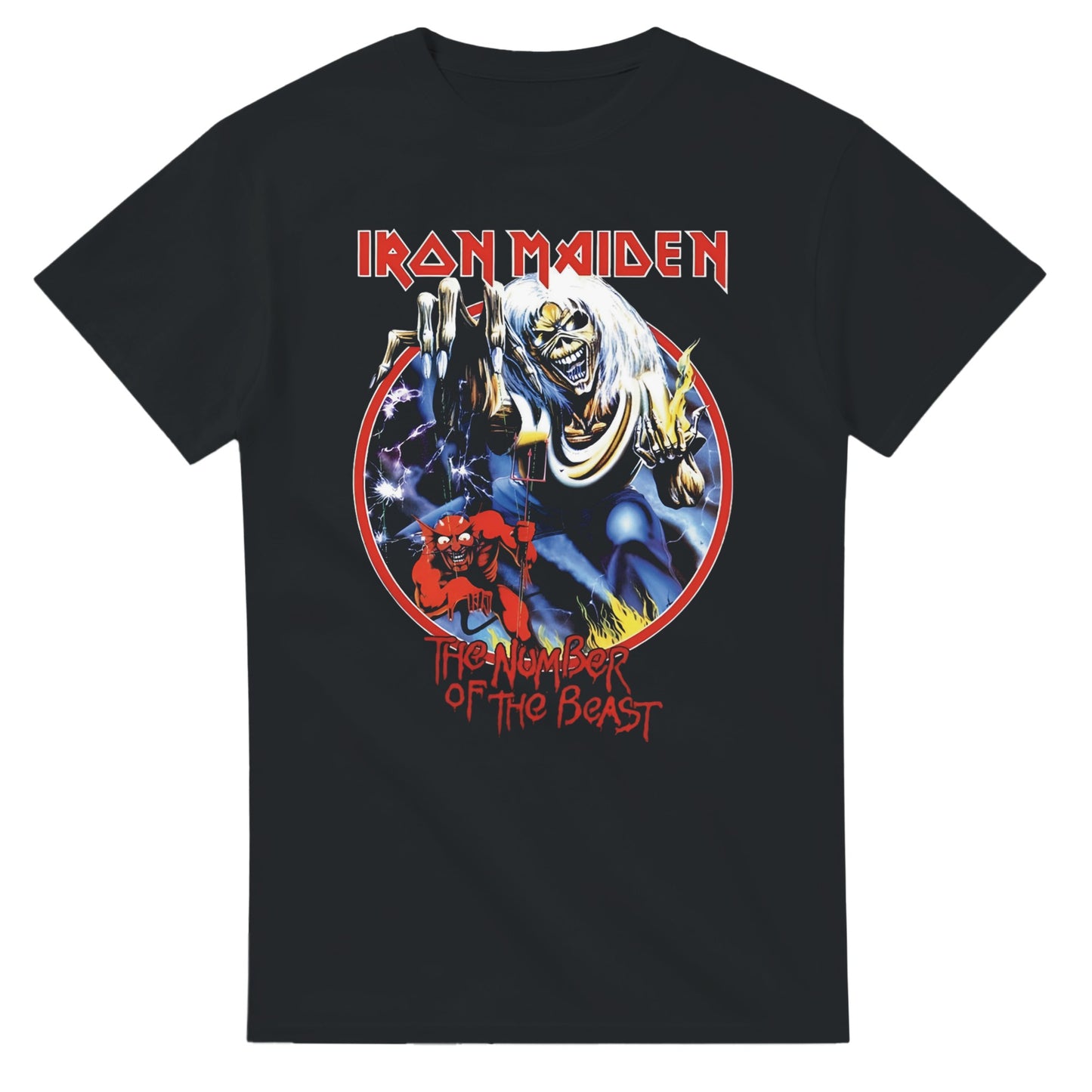 Iron Maiden Camiseta Heavy Metal Londres Unisex Premium
