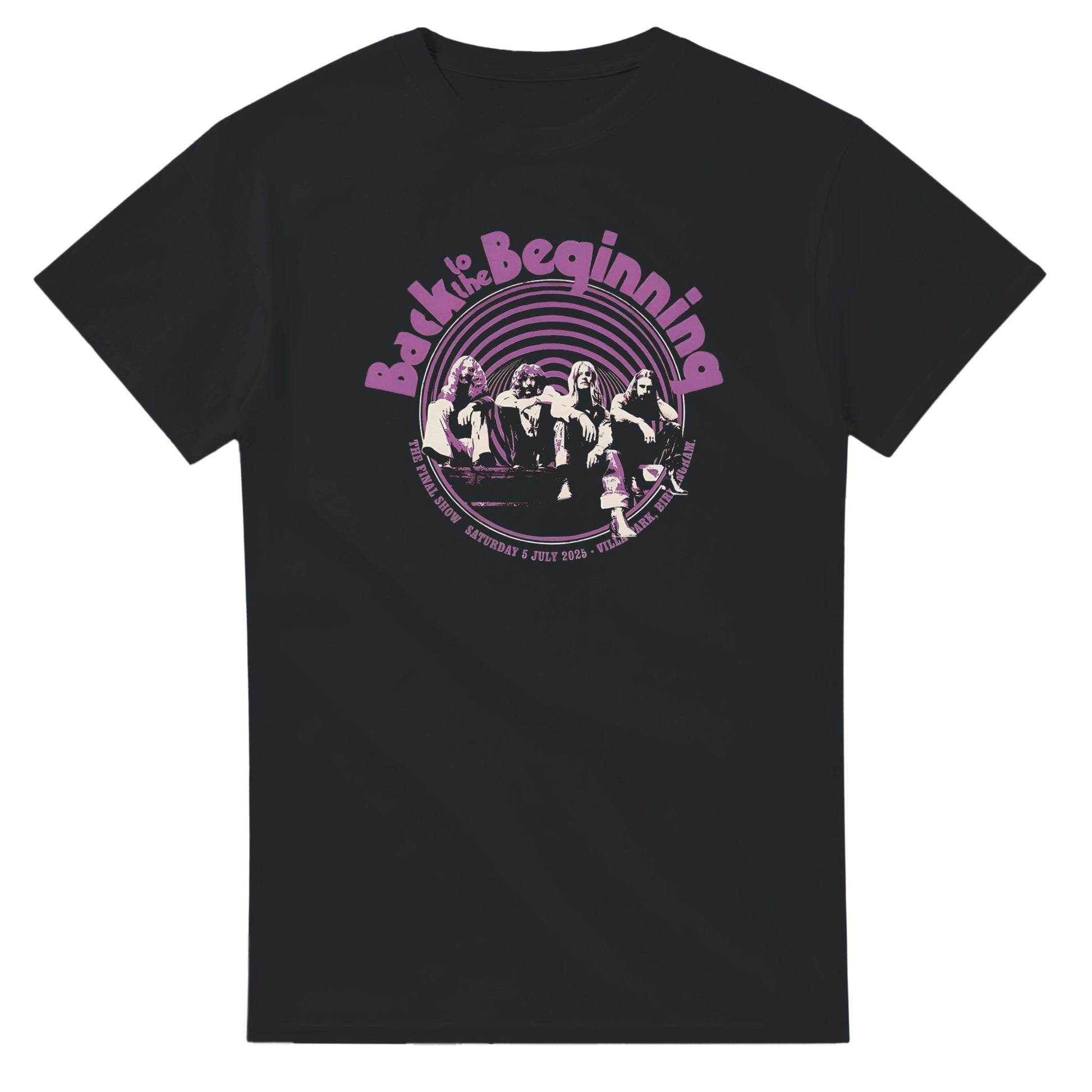 Black Sabbath Camiseta Heavy Metal Back to the Beginning Unisex Premium