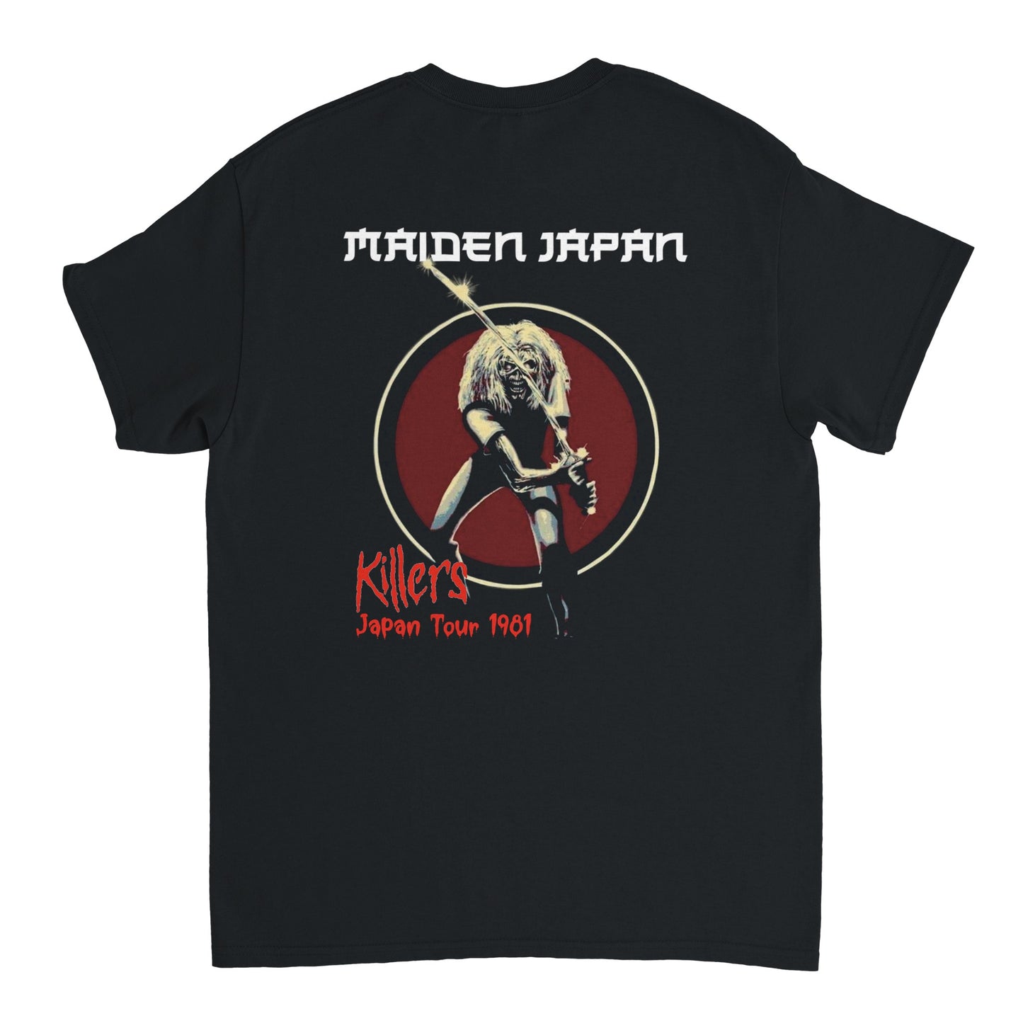 Iron Maiden Camiseta Heavy Metal Maiden Japan Unisex Premium