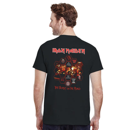 Iron Maiden Camiseta Heavy Metal Number of the Beast Unisex Premium