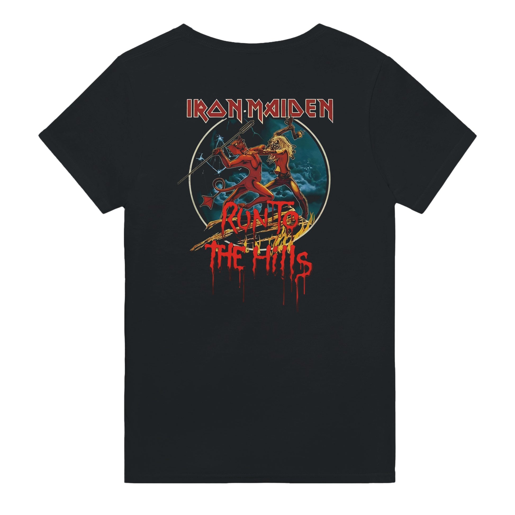 Iron Maiden Camiseta Heavy Metal Londres Unisex Premium