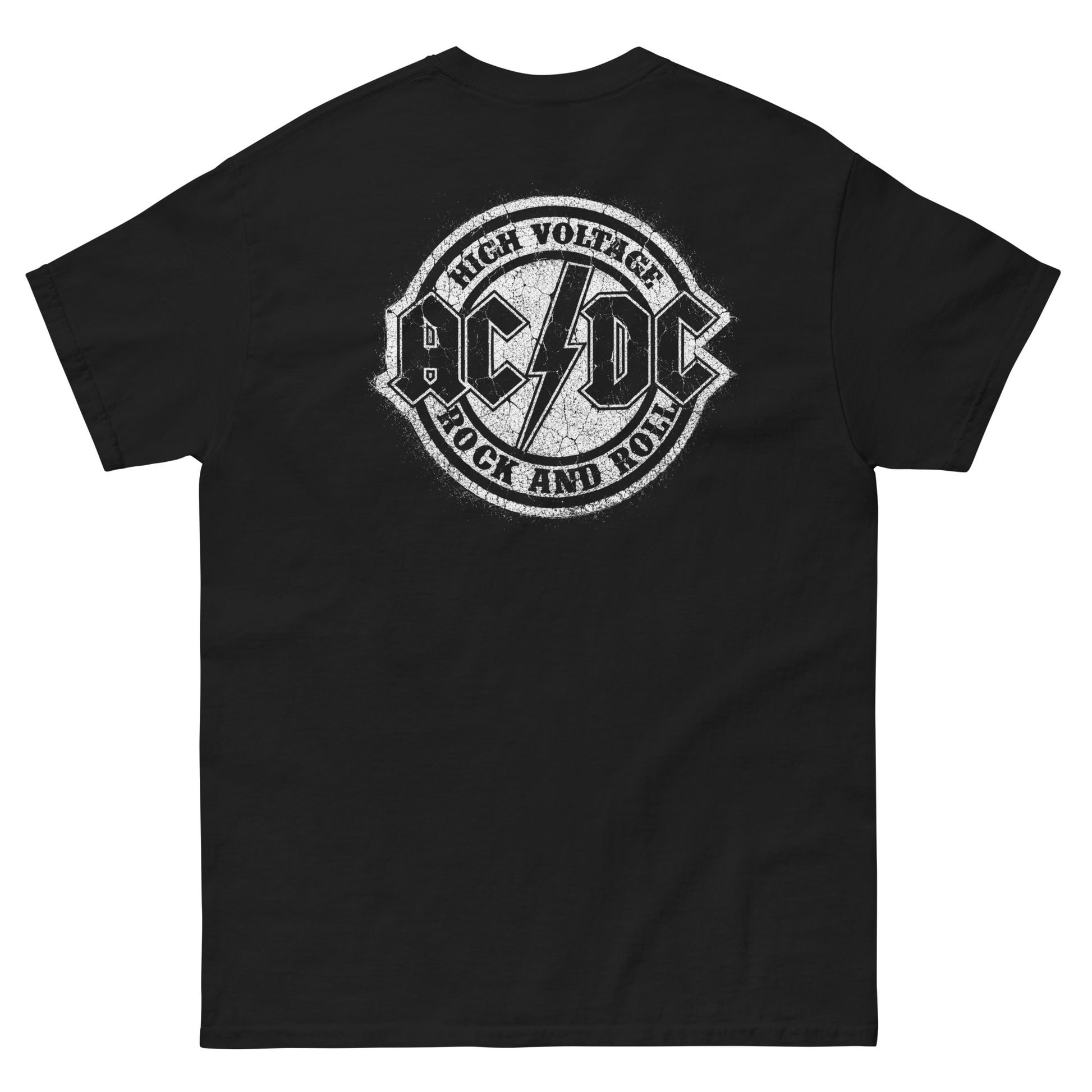 AC/DC Camiseta Hard Rock Angus Young Era Bon Scott Unisex Premium