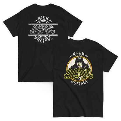 AC/DC Camiseta Hard Rock High Voltage Bon Scott Unisex Premium
