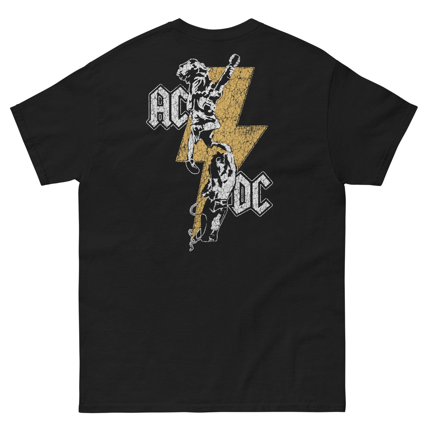 AC/DC Camiseta Hard Rock High Voltage Angus Young Unisex Premium