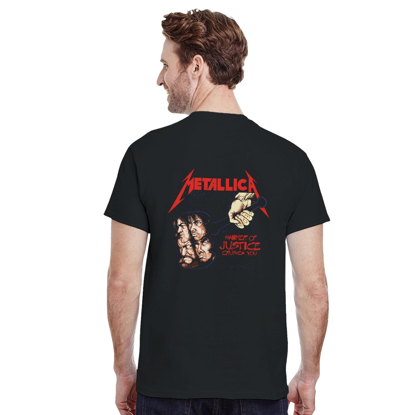 Metallica Camiseta Thrash Metal San Francisco Unisex Premium