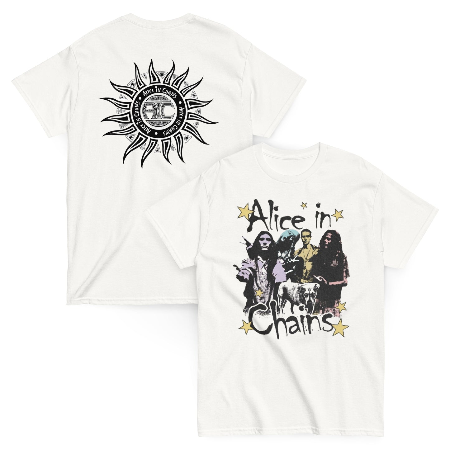 Alice In Chains Camiseta Grunge Facelift Seattle Unisex Premium