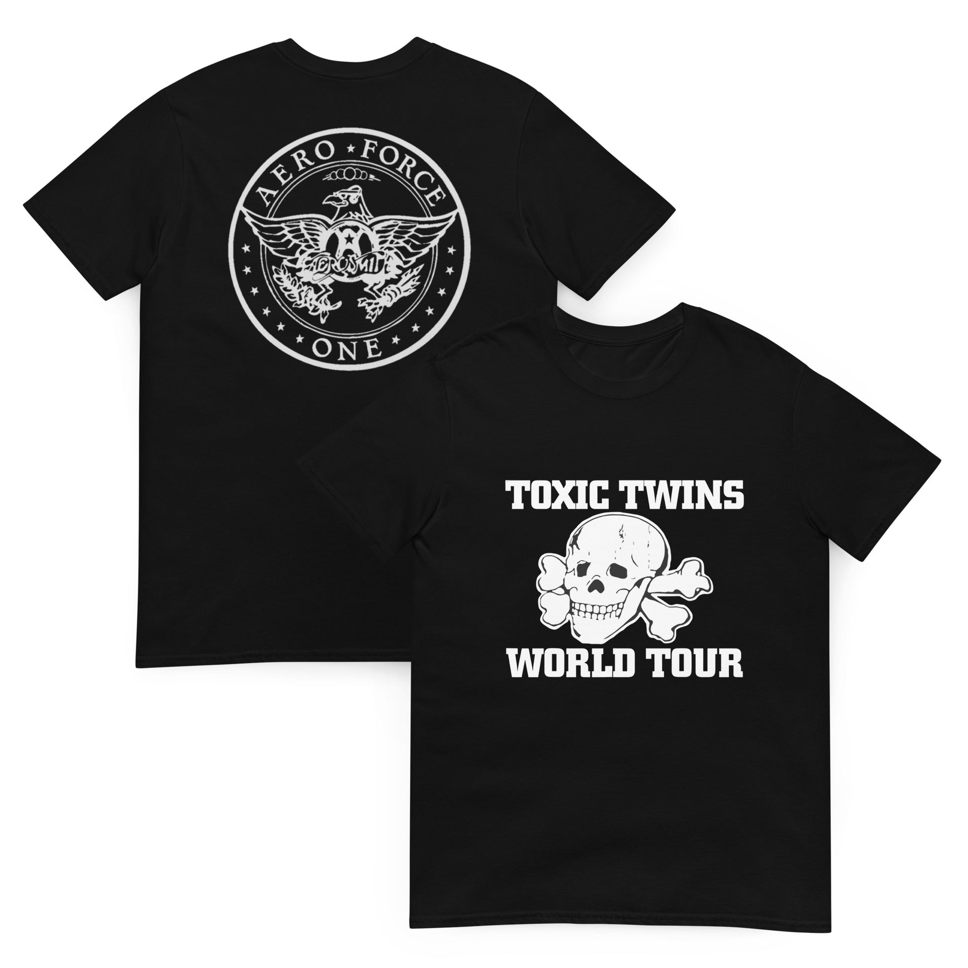 Aerosmith Camiseta Hard Rock Toxic Twins Unisex Premium